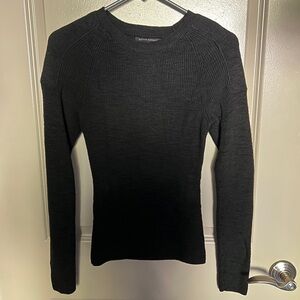Banana Republic Patch Stitch Sweater- Black- XS